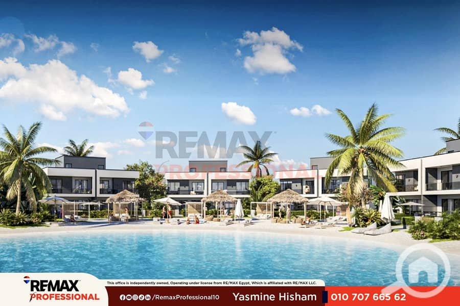Lowest down payment, installments over 8 years, delivery within one year. Chalet for sale in Sidi Abdel Rahman – pohled 4