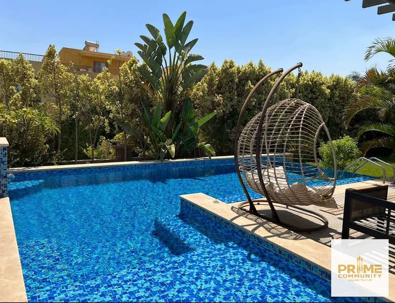 For those with refined taste a modern detached villa for rent in the Allegria (SODIC) compound Sheikh Zayed It is fully furnished features smart home - View 5
