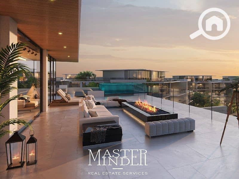Apartment with prime location for sale in installments till 2031 in Lake View residence 2 - New Cairo - Widok 5