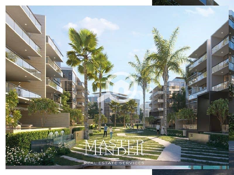 Apartment with prime location for sale in installments till 2031 in Lake View residence 2 - New Cairo - Vista 4