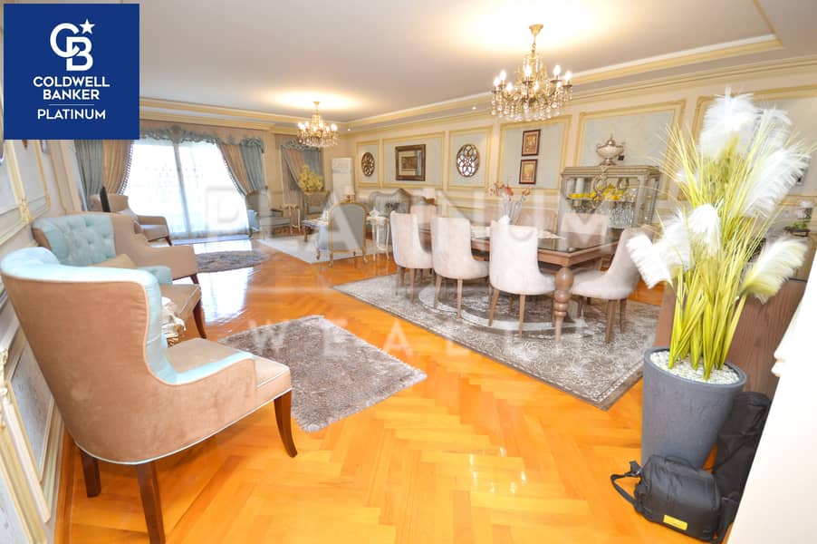 open view directly overlooking the club Ultra-luxury finishes Modern buildings Apartment for sale, 365 m, Sporting (Abouqir Street)t - Aanzicht 3