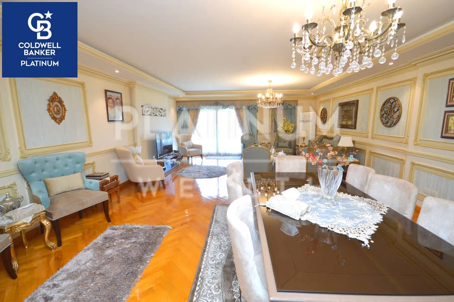 open view directly overlooking the club Ultra-luxury finishes Modern buildings Apartment for sale, 365 m, Sporting (Abouqir Street)t - Meer