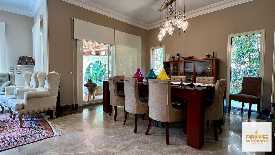 Villa standalone fully finished Ultra super lux in prime location for sale in October hills 2 October city - Vaade 6