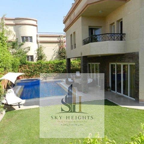 Modern villa for rent in Al Rehab, a unique opportunity for upscale living within Al Rehab City. This standalone villa, model D1, has been fully renov - Widok 6