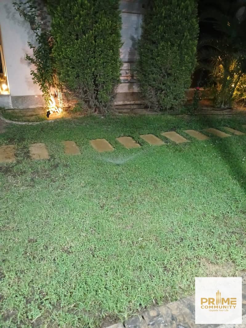 Furnished townhouse for rent in El Patio Zahraa Compound, Sheikh Zayed City Located opposite Al Ahly Club - Ansicht 6