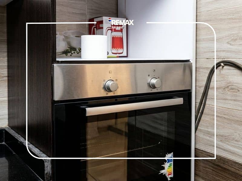 Fully furnished and air-conditioned apartment for rent Open View Prime Locationin Dar Misr, Sheikh Zayed. - Widok 3