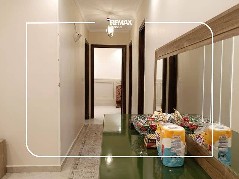 Fully furnished and air-conditioned apartment for rent Open View Prime Locationin Dar Misr, Sheikh Zayed. - Widok 4