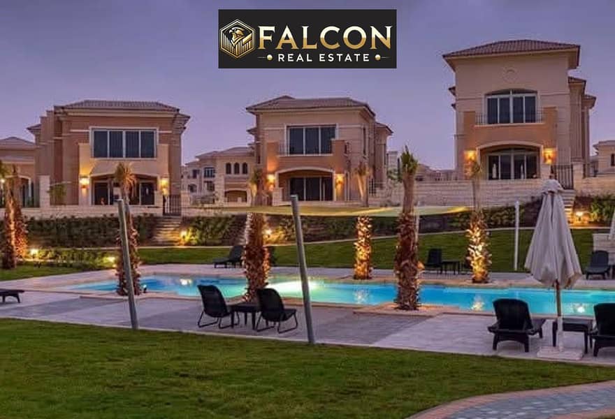 Luxury Townhouse for sale Ready To Move in El Shorouk overlooking Central park and a swimming pool – pohled 4