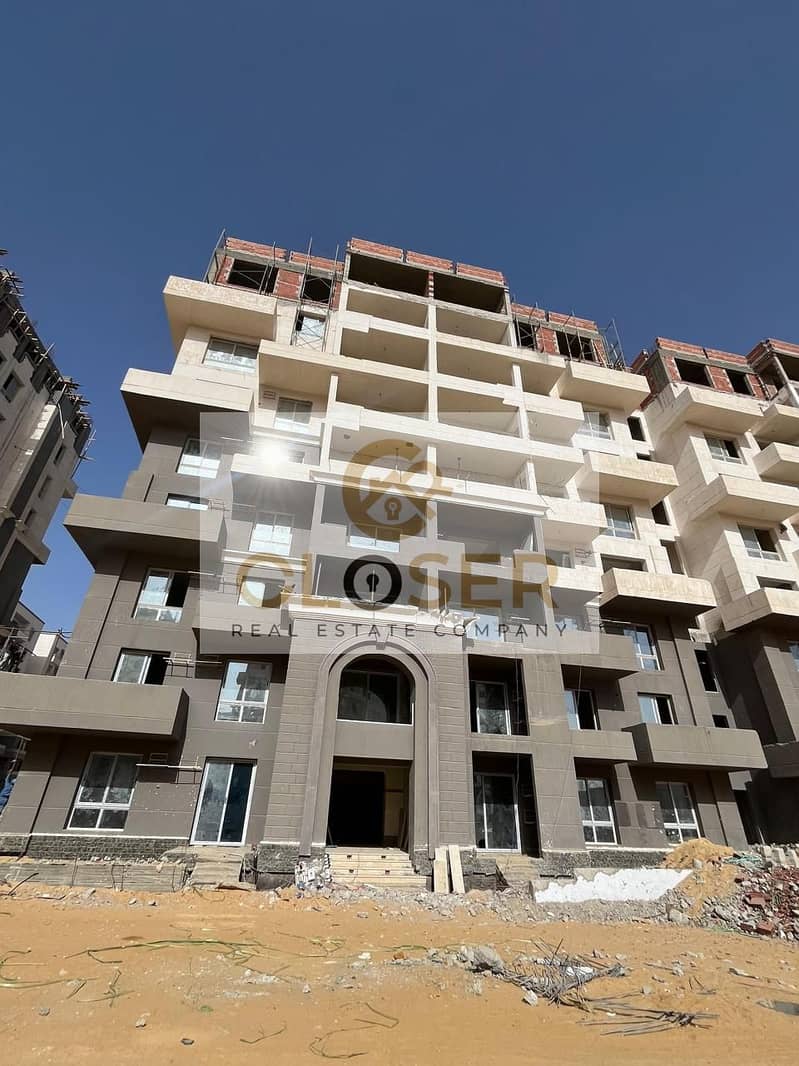 3-bedroom apartment for sale with pool view in Dejoya 4, New Administrative Capital, with a down payment of 328,000. - Widok 3