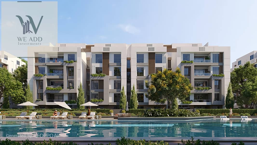 Ultra Super Lux apartment | Advance of 760,000 | In front of Madinaty and Saray and next to La Vista - Widok 4