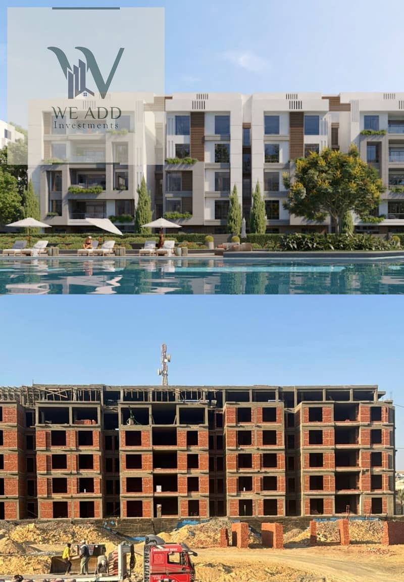Ultra Super Lux apartment | Advance of 760,000 | In front of Madinaty and Saray and next to La Vista - Widok 6