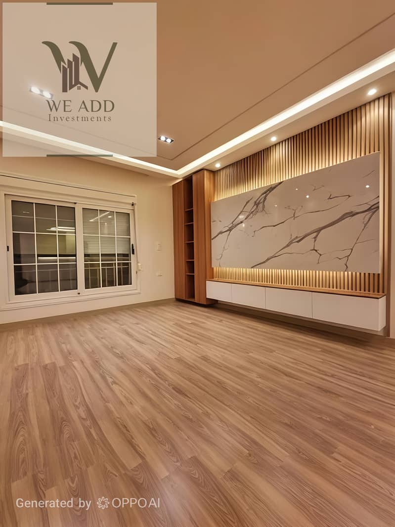 Ultra Super Lux apartment | Advance of 760,000 | In front of Madinaty and Saray and next to La Vista - Więcej