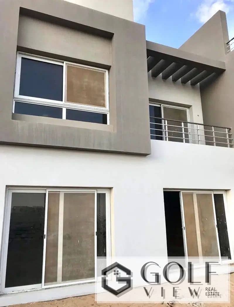 For sale: Lowest price for a 400 m² twin house in the Itaba City Edge compound in Sheikh Zayed, featuring a distinctive, unobstructed view of the land - Widok 5