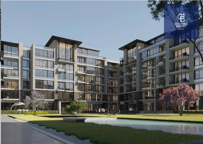 Take immediate delivery of a fully finished apartment—complete with air conditioning—at "Waterway" in New Cairo's Fifth Settlement, located directly o - Aanzicht 3