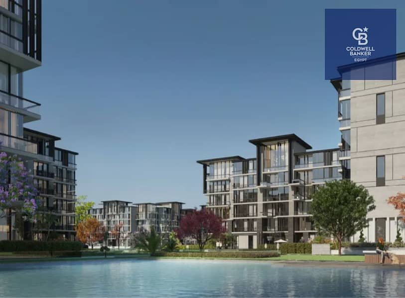 Take immediate delivery of a fully finished apartment—complete with air conditioning—at "Waterway" in New Cairo's Fifth Settlement, located directly o - Aanzicht 4