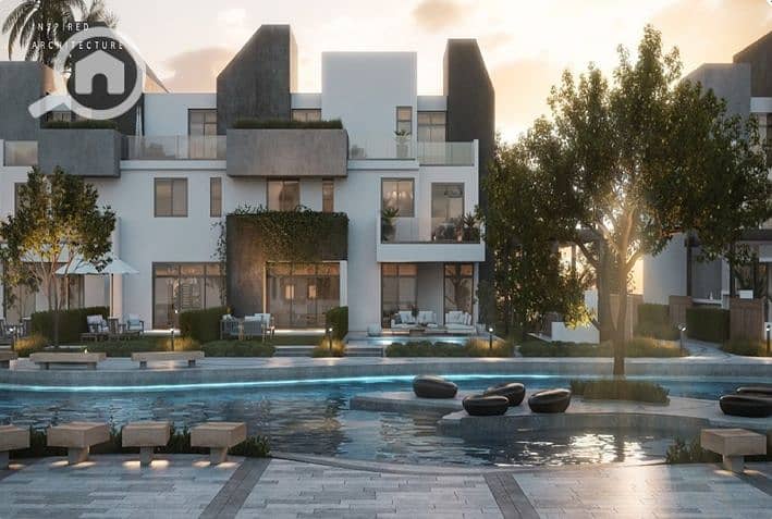 Discover a ready-to-move villa in Rivers by Tatweer Misr, located in the heart of New Zayed. This 227 sqm villa is thoughtfully designed to offer comf - Ansicht 6