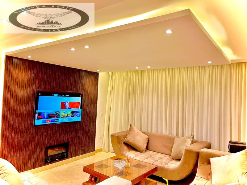 Furnished Apartment for Sale – Azad Compound, Fifth Settlement Prime location next to the American University (AUC) Ultra-super-lux finishing - Widok 4