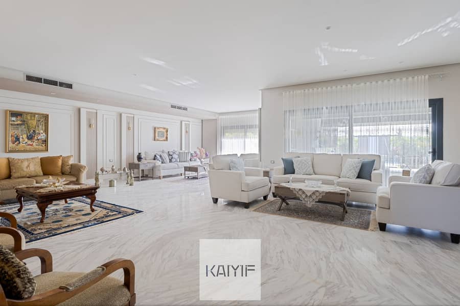 Standalone Villa for Sale in Palm Hills Katameya PK1 with Neo Classic Finishes Private Pool Elevator Open Landscape View - Widok 3
