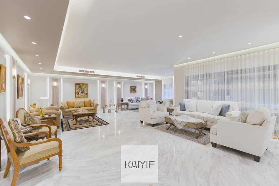 Standalone Villa for Sale in Palm Hills Katameya PK1 with Neo Classic Finishes Private Pool Elevator Open Landscape View - Widok 4
