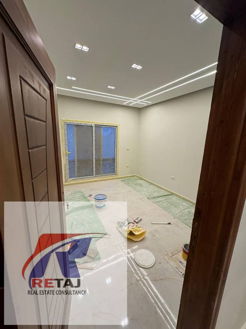 Brand new apartment for rent in Paradise Compound, Fifth Settlement, with ultra-super-lux finishing. 155 square meters, priced at 18,000 EGP per month - Widok 3
