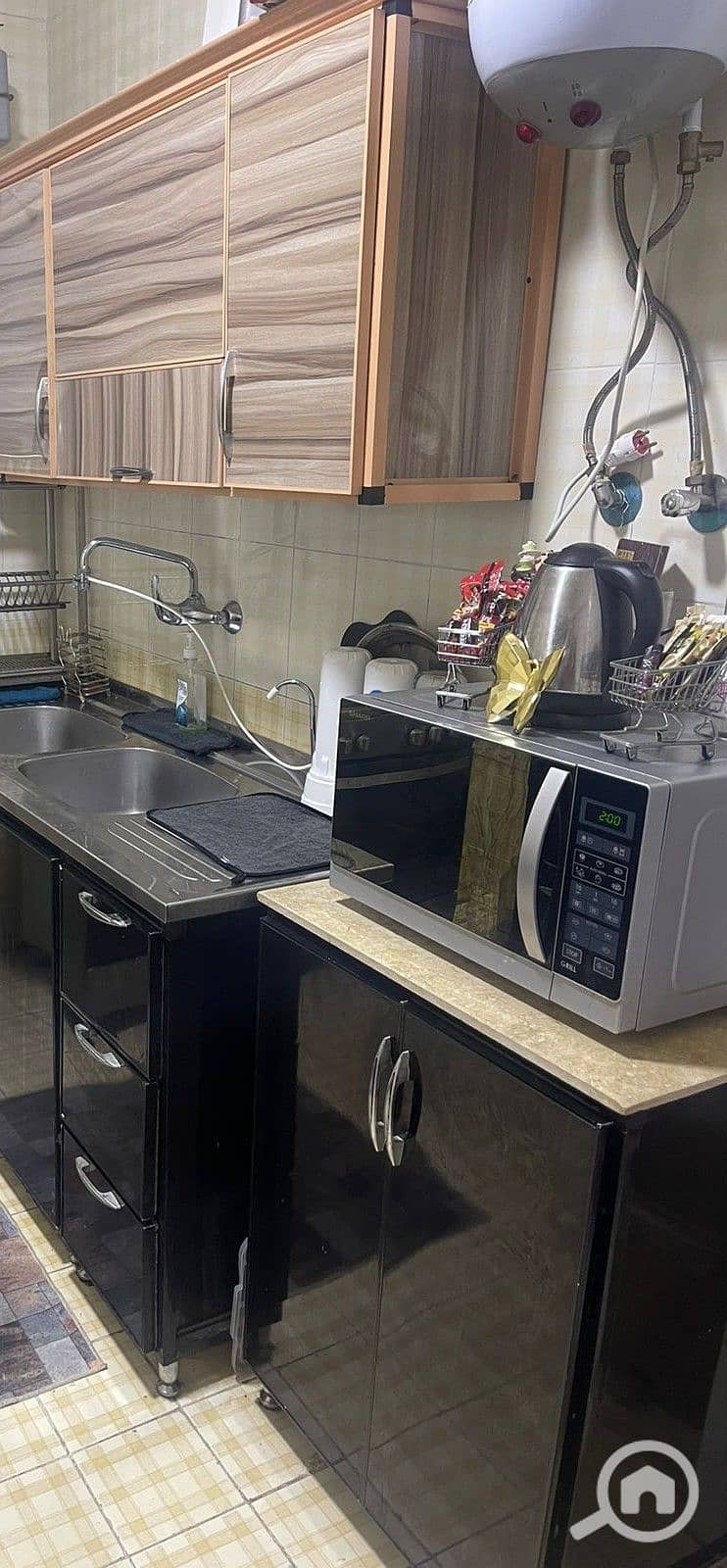 Apartment for Rent in Beverly Hills Compound, Sheikh Zayed – 150 m² , Kitchen with Appliances – pohled 5