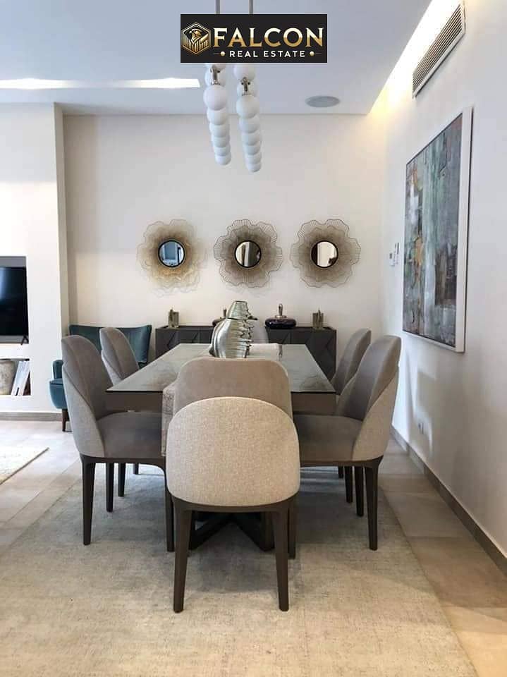 Immediate delivery: ready, fully finished apartment with ACs in prime New Cairo Fifth Settlement. - Ansicht 3