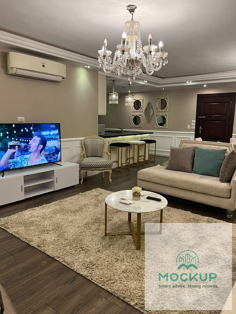Furnished apartment for rent in Beverly Hills, Sheikh Zayed - Widok 4