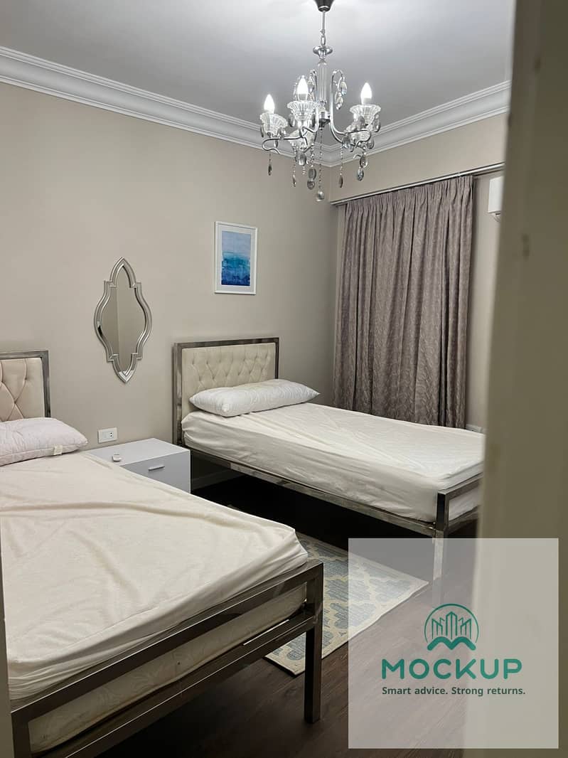 Furnished apartment for rent in Beverly Hills, Sheikh Zayed - Widok 5