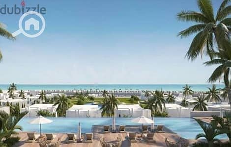 Chalet for sale, 85 m, two bedrooms + two bathrooms, lagoon view, in a good location in lyv Ras Al Hikma - Widok 3