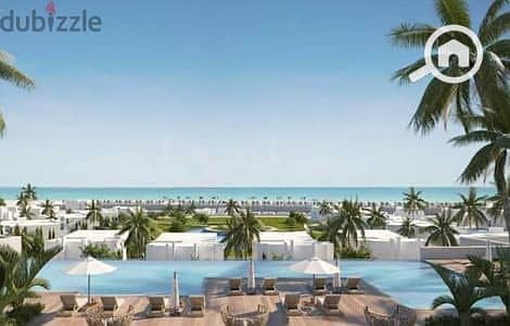 Chalet for sale, 85 m, two bedrooms + two bathrooms, lagoon view, in a good location in lyv Ras Al Hikma - Widok 6
