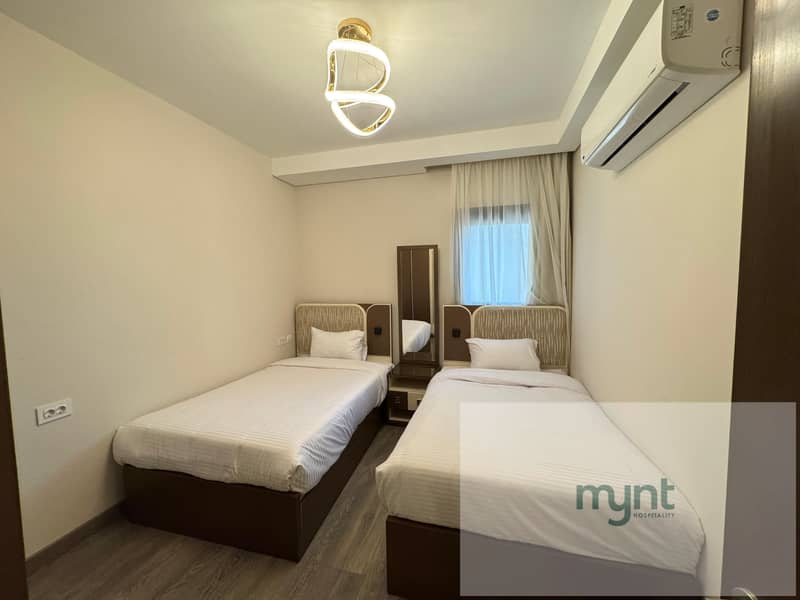 Furnished 3 Bedroom Apartment for Rent in ZED West Sheikh Zayed | MYNT Hospitality - Vista 5