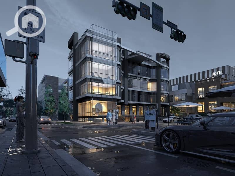 22.21 sqm shop for sale in Badr City, 2nd row from Russian University St. , 3 mins from Suez Rd. Ground floor in a 3-corner mall—the area's only servic - Widok 2