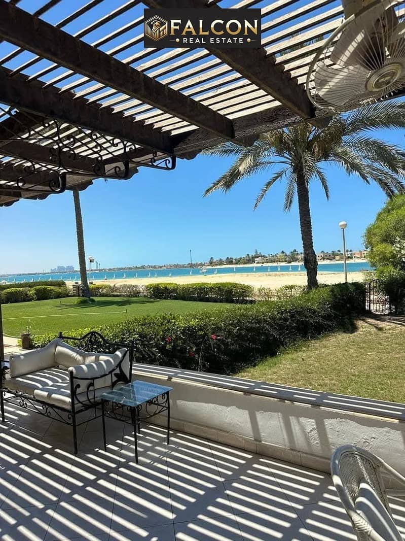 Fully finished twin house +private garden, first row on the sea, with special discount in Telal Sidi Abdelrahman. - Widok 6
