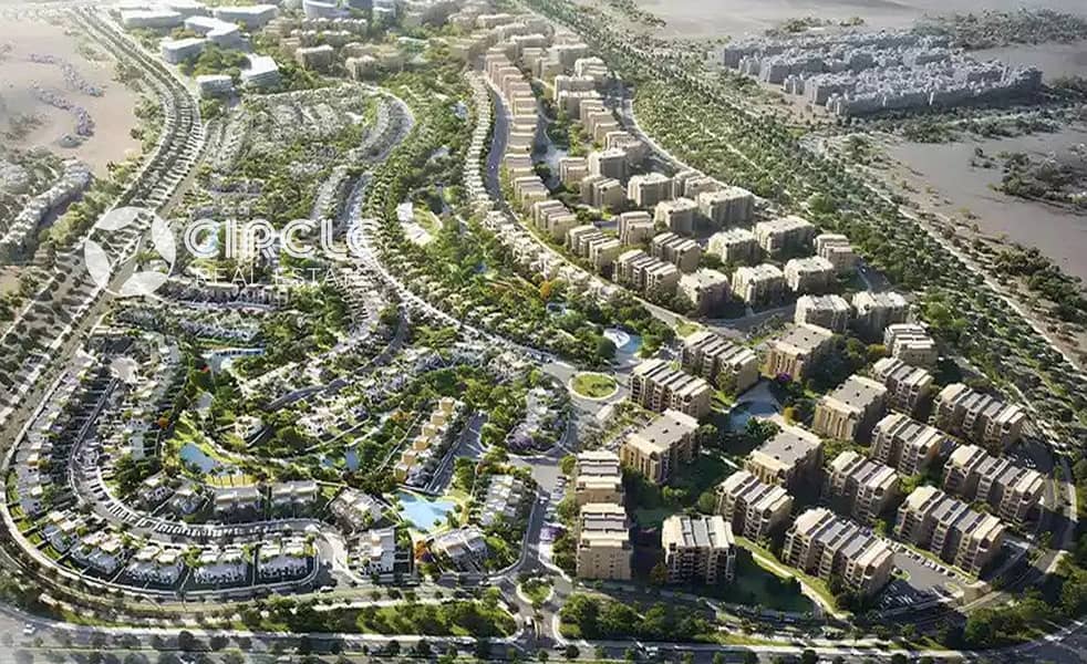120m Apartment For Sale In Hyde Park Central 5th Settlement New Cairo Near AUC With Open View - Widok 2