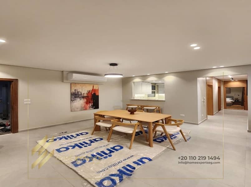 A fully furnished apartment in one of New Cairo’s most sought-after compounds, offering a comfortable layout and modern living experience. - Widok 3