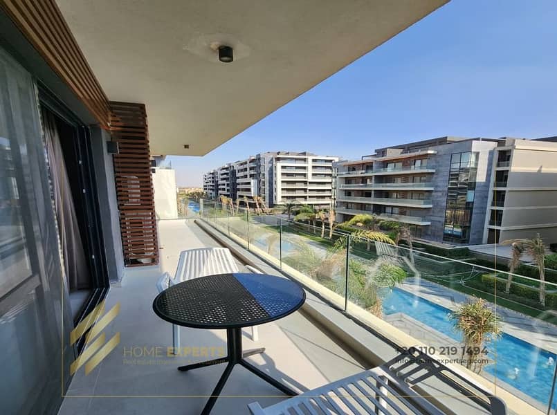 A fully furnished apartment in one of New Cairo’s most sought-after compounds, offering a comfortable layout and modern living experience. - Widok 4