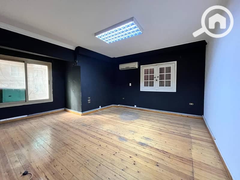 350 meters of office space on the first floor for rent for large companies, steps from the League of Arab States. - Vista 3