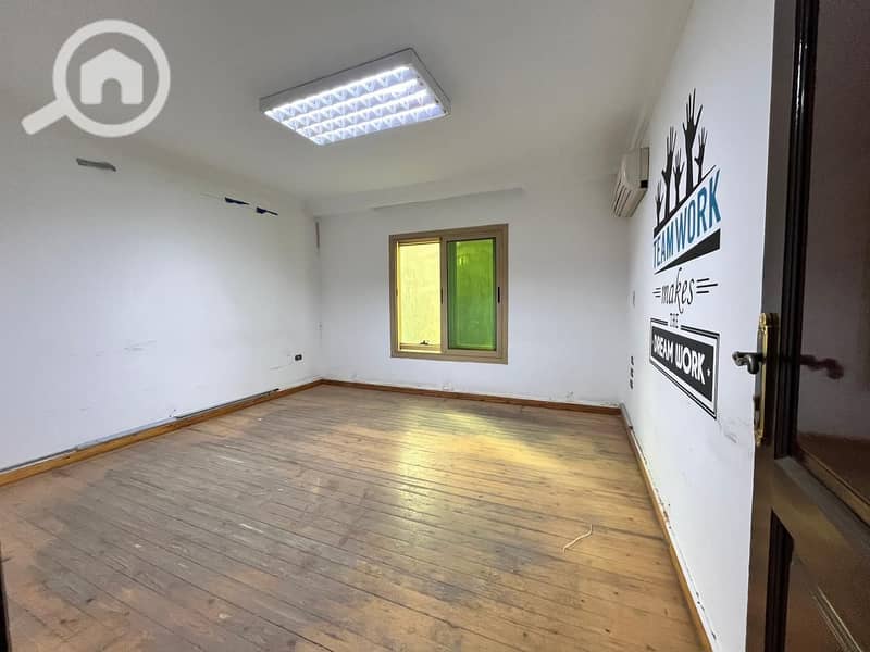 350 meters of office space on the first floor for rent for large companies, steps from the League of Arab States. - Vista 4