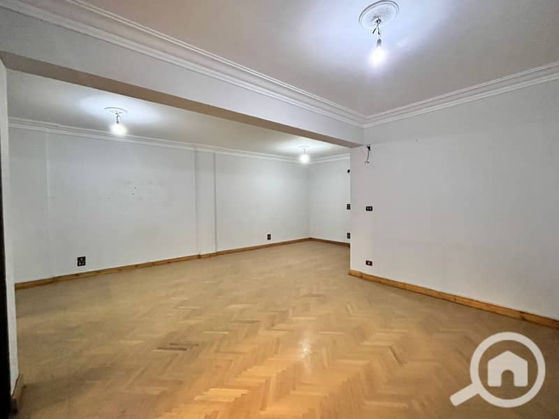 350 meters of office space on the first floor for rent for large companies, steps from the League of Arab States. - Vista 6