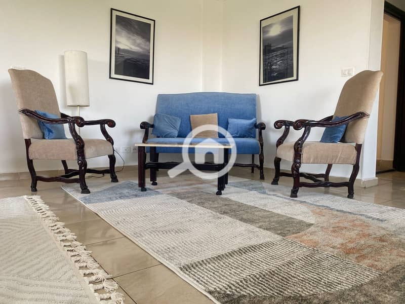 Luxurious furnished apartment for rent in Madinaty in front of the banks complex – modern furnishings and special finishes. - Widok 5