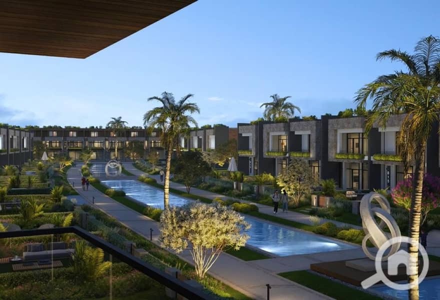 Own a villa on Al-Wahat Road with a 1% down payment and a 100-month payment plan. - Mehr