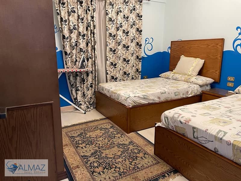 Furnished 130 sqm apartment for rent in Al Narges Buildings, Fifth Settlement, near South 90th Street. - Ansicht 5