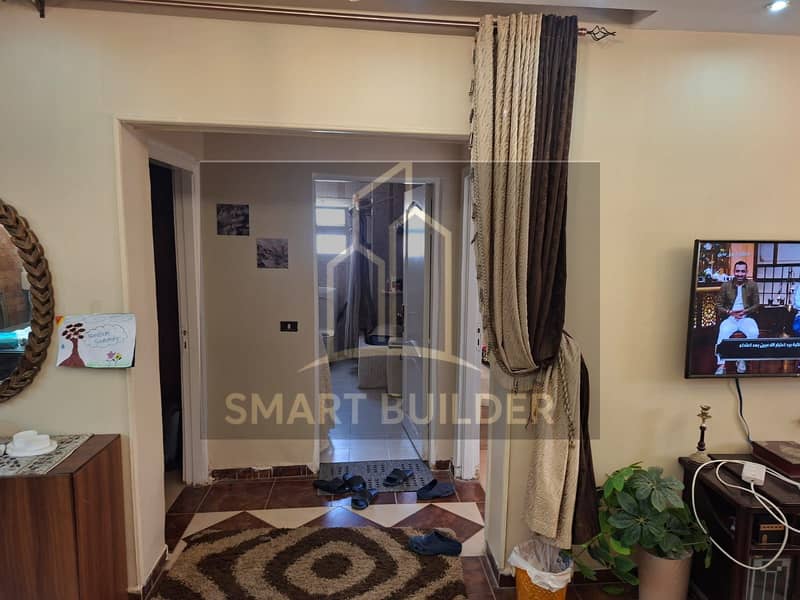For sale: Narcissus Buildings 2 bedrooms and a reception area with 3 pieces, bathroom, kitchen, old meters, elevator, third floor, area 115m. The price has been reduced for quick sale. - Widok 5