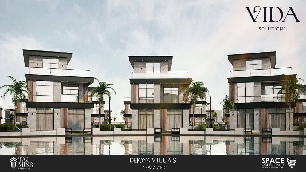 Villa with a 30% discount – your down payment is your discount. 406 m² in De Joya Compound, New October - Więcej
