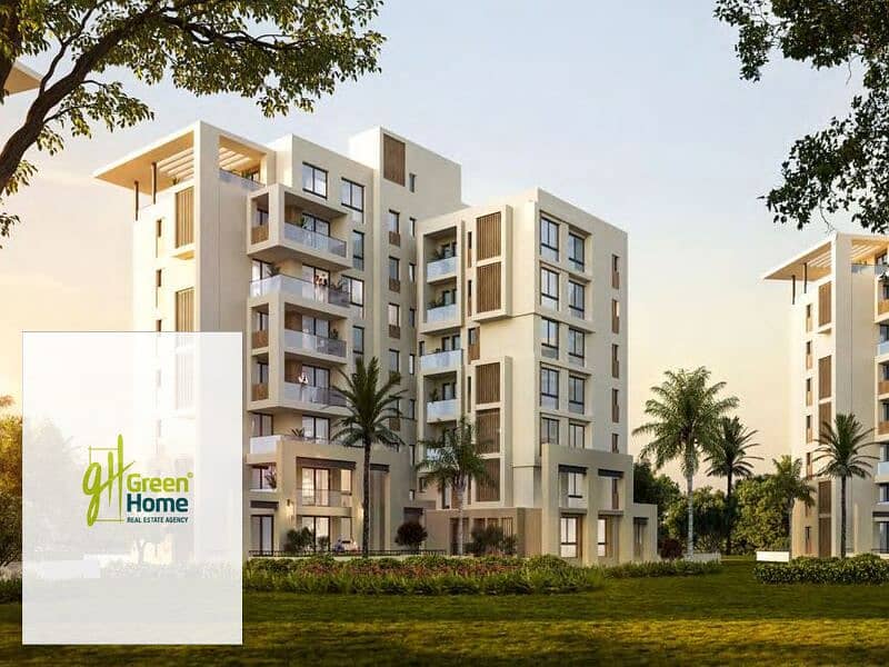 Fully finished Penthouse Old Contract for sale with landscape view in City Gate Diar Qatari New Cairo – pohled 2