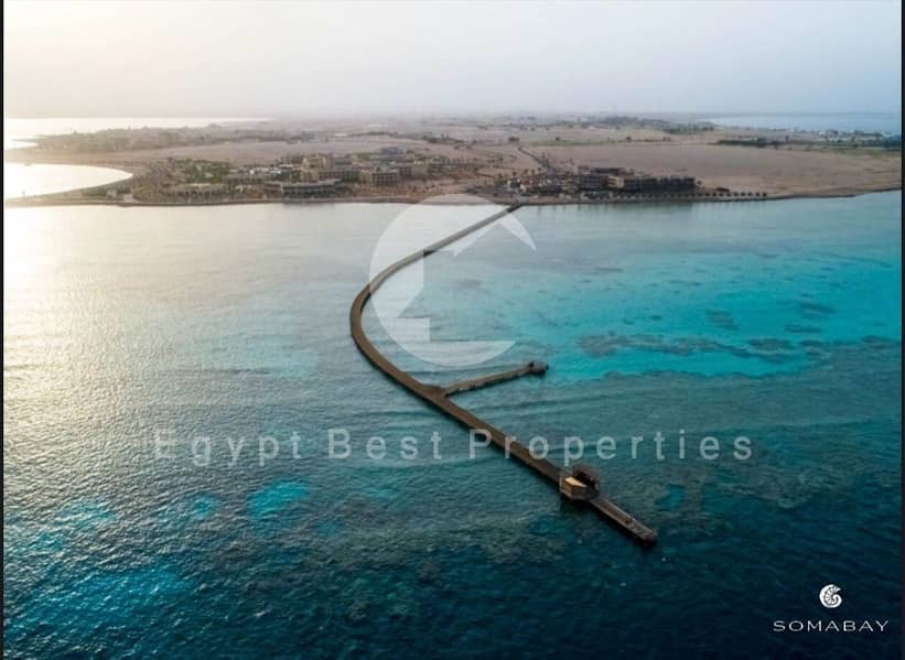 CHALET 2 BEDROOMS FOR SALE AT RED SEA SOMABAY OPEN VIEW FULLY FINISHED WITH 5% DOWNPAYMENT UP 8 YEARS WITH 30%DISCOUNT - Mehr