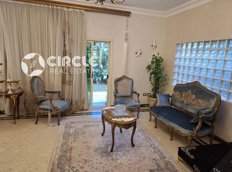 Fully Finished & Furnished 550m Standalone Villa With 600m Land Area And Private Garden And Basement For Sale In Katameya Residence New Cairo - Widok 3