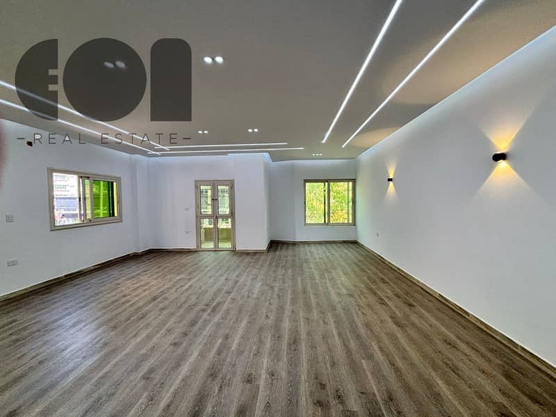 Apartment for rent, suitable for an administrative office, Al Narges Buildings, prime location - Mehr