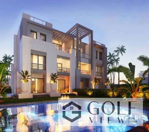For quick sale, a chalet (two rooms) on the ground floor with a garden, prime location directly on the lake view in Jaya – Al Ahly Sabour - Ras El Hikma – North Coast - Widok 2