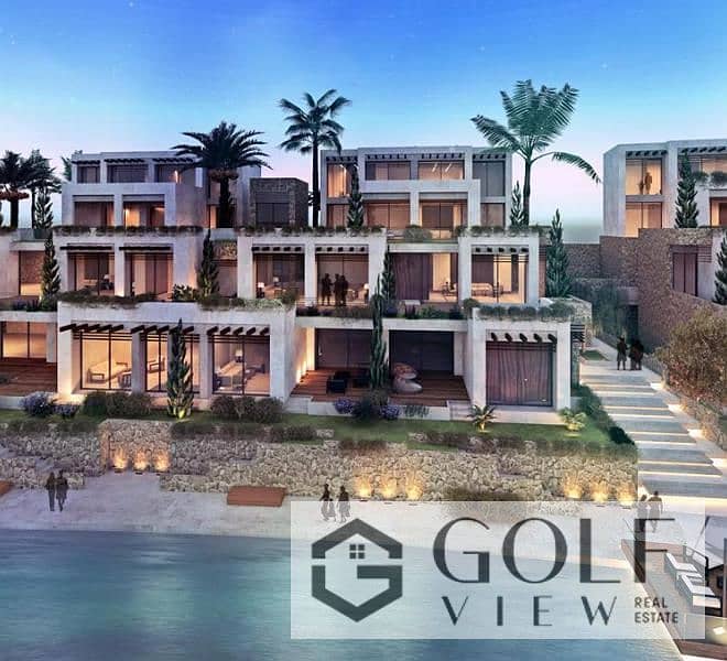 For quick sale, a chalet (two rooms) on the ground floor with a garden, prime location directly on the lake view in Jaya – Al Ahly Sabour - Ras El Hikma – North Coast - Widok 3